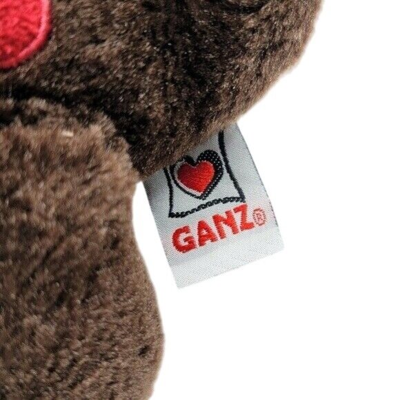 2/$15 Webkinz Cocoa Dinosaur Plush Brown Red 9" Soft Stuffed Animal Spikes Dots - Picture 8 of 10